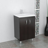 HomeRoots Modern Espresso Color Vanity And Sink 249853-HOMEROOTS 249853