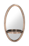 Zuo Modern Petite Steel, MDF, Glass Modern Commercial Grade Mirror Gold Steel, MDF, Glass