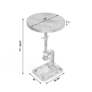 Butler Specialty Ellis Adjustable Pedastal Side table 2539312