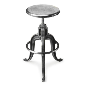 Butler Specialty Parnell Adjustable Swivel Iron Bar Stool 2542025