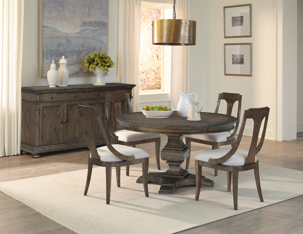 Hekman Furniture Wellington Estates Java Round Dining Table 25421