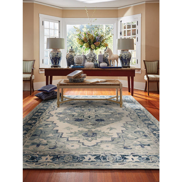 Capel Rugs Shakta-Medallion 2547 Hand Tufted Rug 2547NS02060800635