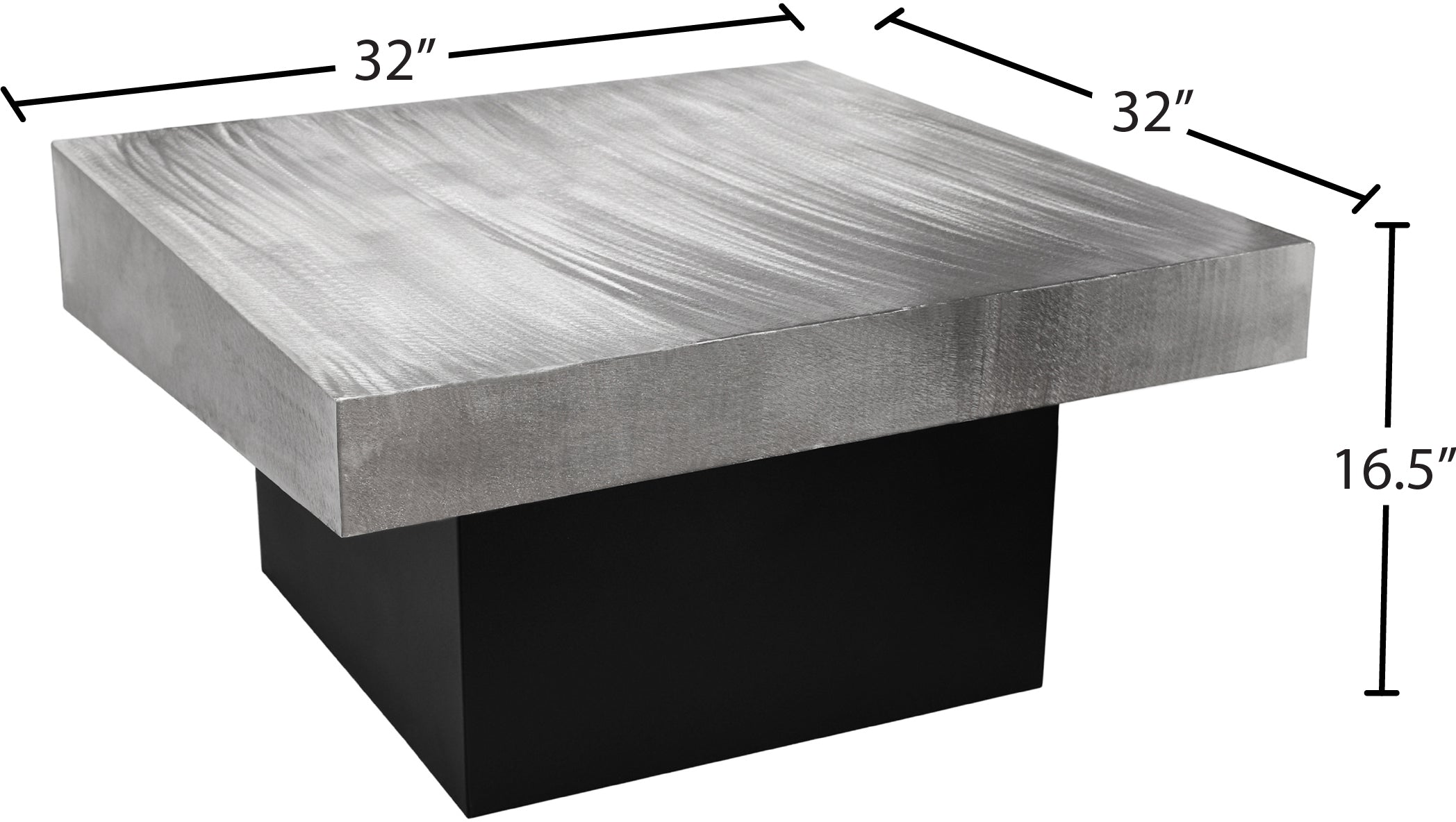 Palladium Iron Coffee Table - Thumbnail 5