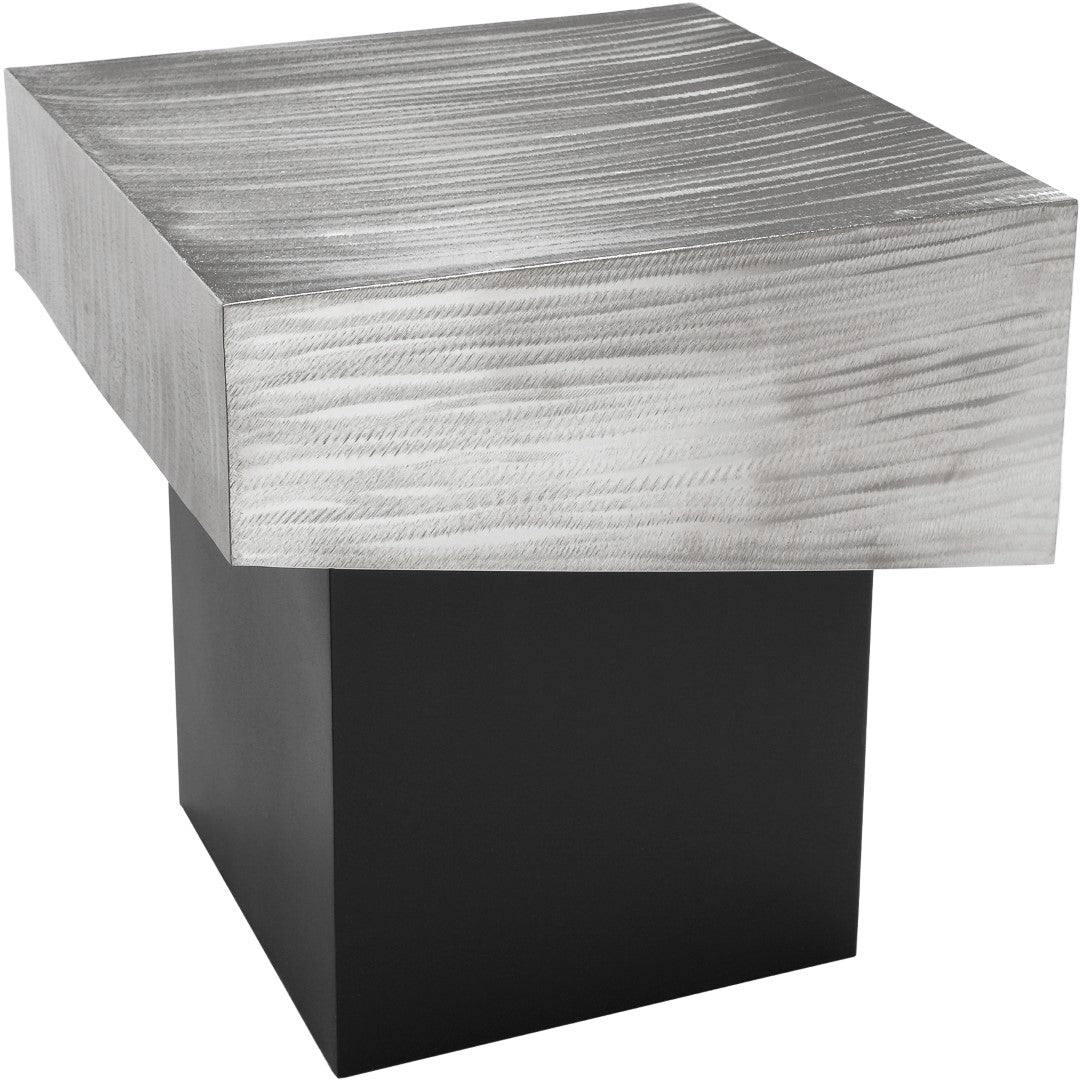 Palladium Iron Contemporary End Table - Thumbnail 4