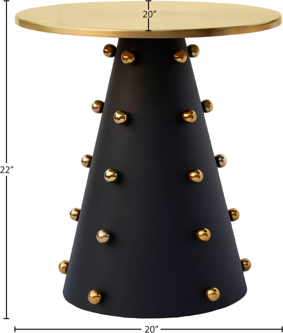 Raven Contemporary End Table - Thumbnail 4