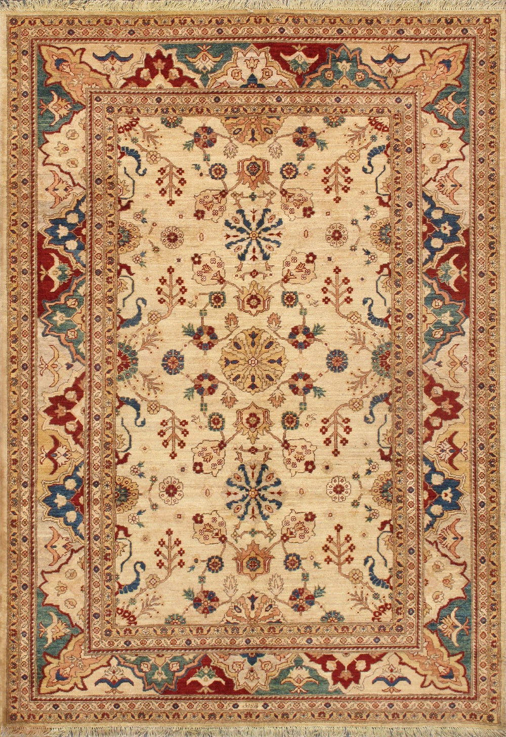 Pasargad Nomad Art Collection Hand-Knotted Lamb's Wool Area Rug '' 022170-PASARGAD