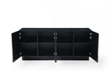 VIG Furniture Modrest Jonah- Modern Black and Gold Buffet VGVC-G2199-BLK VGVC-G2199-BLK