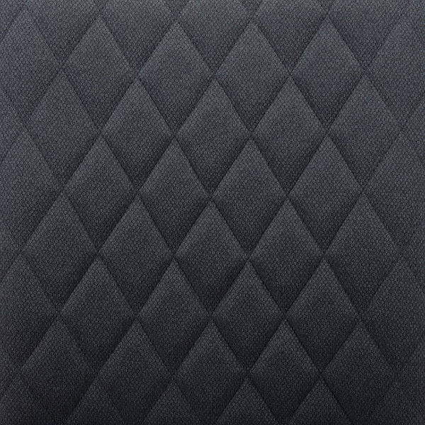 Zuo Modern Harve 100% Polyurethane, Plywood, Steel Modern Commercial Grade Dining Chair Set - Set of 2 Gray, Black 100% Polyurethane, Plywood, Steel