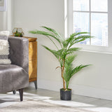 Troup 3' x 2.5' Artificial Palm Tree, Green Noble House