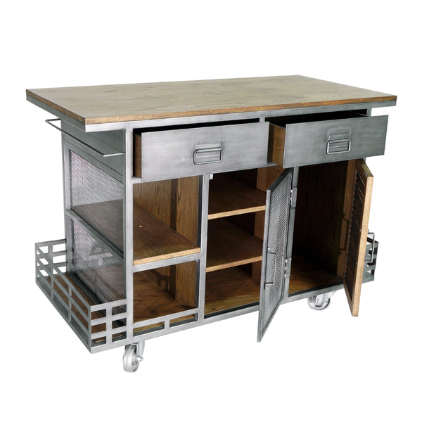 Yosemite Home Decor Jaxon Kitchen Island 260005-YHD