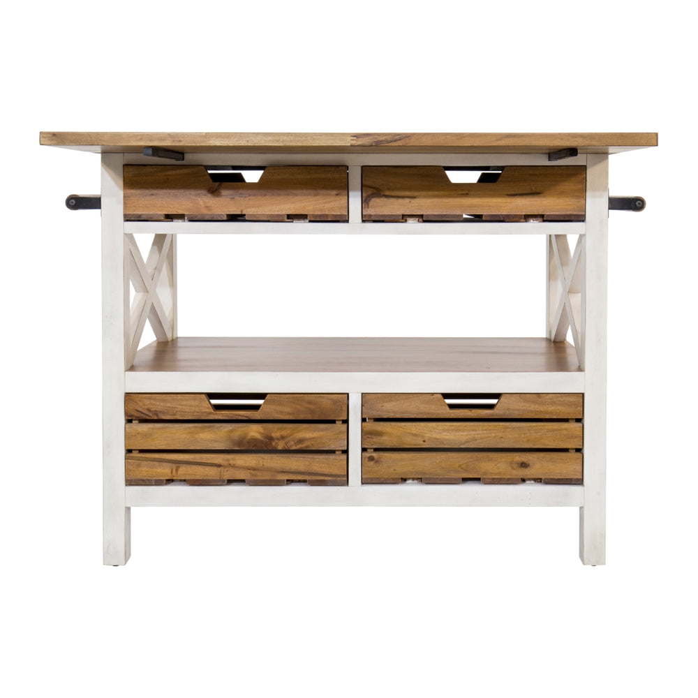 Yosemite Home Decor Cassidy Kitchen Island 260006-YHD