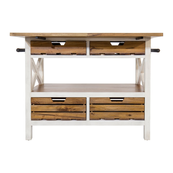 Yosemite Home Decor Cassidy Kitchen Island 260006-YHD