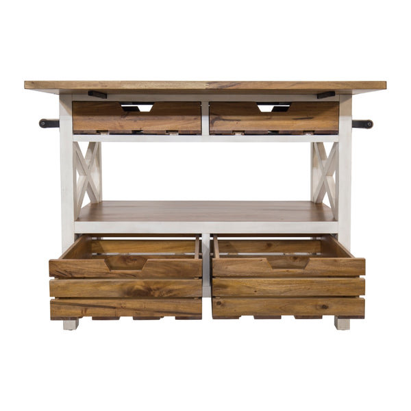 Yosemite Home Decor Cassidy Kitchen Island 260006-YHD