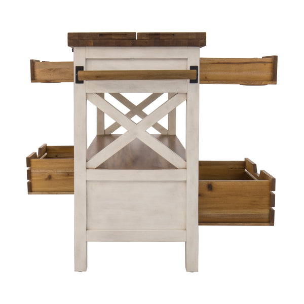 Yosemite Home Decor Cassidy Kitchen Island 260006-YHD