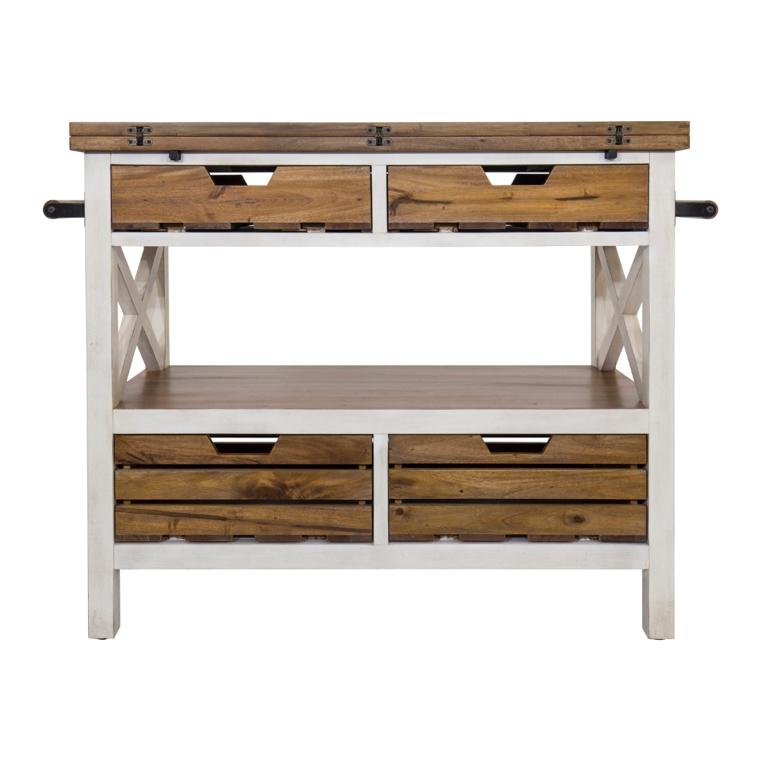 Yosemite Home Decor Cassidy Kitchen Island - Thumbnail 5