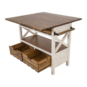 Yosemite Home Decor Cassidy Kitchen Island 260006-YHD