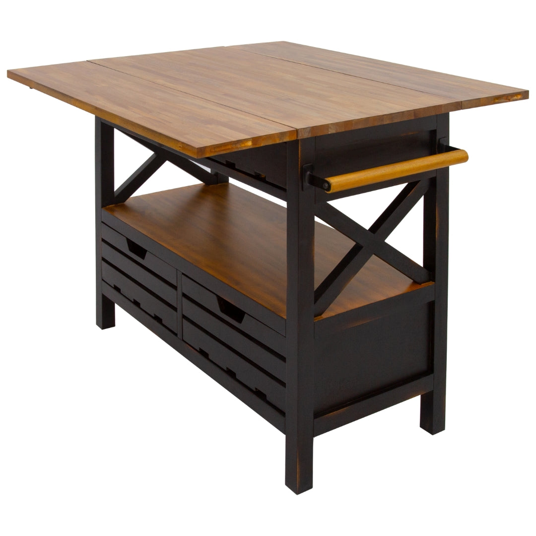 Yosemite Home Decor Cassidy Kitchen Island - Thumbnail 4
