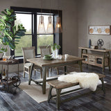 Oliver Industrial Extension Dining Table