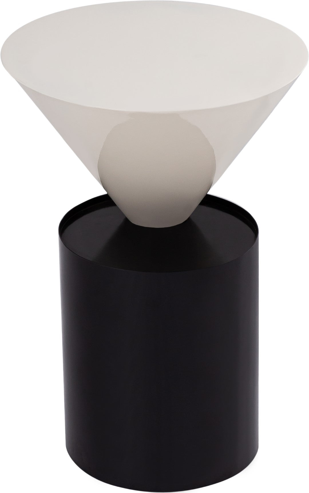 Sun Iron Contemporary End Table - Thumbnail 3