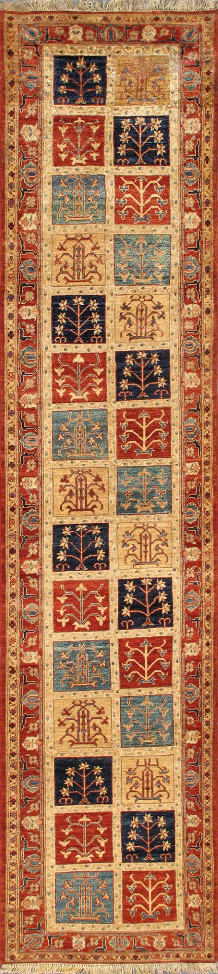 Pasargad Antique Melody Collection Navy Lamb's Wool Area Rug 026666-PASARGAD