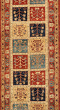 Pasargad Antique Melody Collection Navy Lamb's Wool Area Rug 026666-PASARGAD
