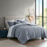 Domino Casual 8 Piece Comforter Set with Bed Sheets