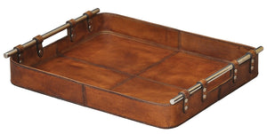 Safari Leather Tray