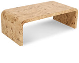 Cresthill Burl Wood Art Deco Coffee Table