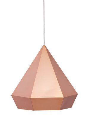 Zuo Modern Forecast Steel Modern Commercial Grade Ceiling Lamp Rose Gold Steel
