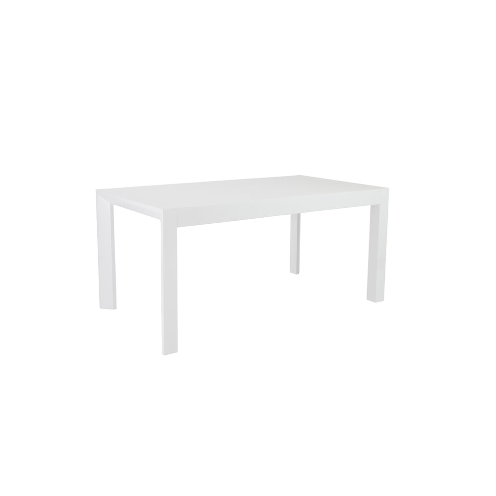 Adara 63" Rectangle Dining Table in White Lacquer