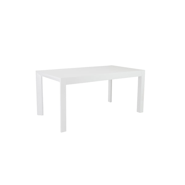 Adara 63" Rectangle Dining Table in White Lacquer