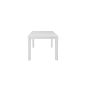 Adara 63" Rectangle Dining Table in White Lacquer