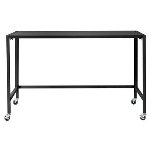 Christel 48" Folding Desk with Black Top and Frame