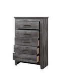 Vidalia Rustic Chest Rustic Gray Oak (Grey) 27326-ACME