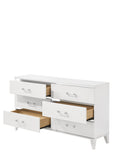 Chelsie Contemporary Dresser White  27395-ACME