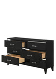 Chelsie Contemporary Dresser Black 27415-ACME