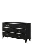 Chelsie Contemporary Dresser Black 27415-ACME