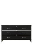 Chelsie Contemporary Dresser Black 27415-ACME