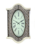 White Wash Vintage Look Wall Clock