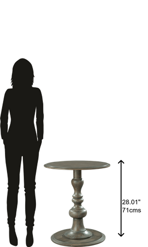 Hekman Furniture 27453 Round Accentertainment Table 27453