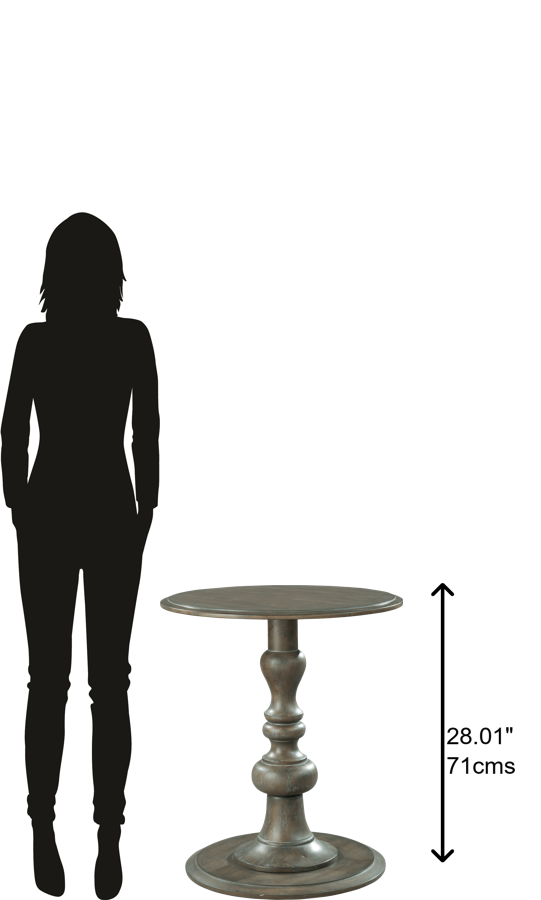 Hekman Furniture 27453 Round Accentertainment Table 27453