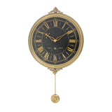 1 x 25 x 16.54 Gold Vintage Pendulum - Clock