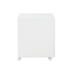 Gilbert 3 Drawer File Cabinet in White