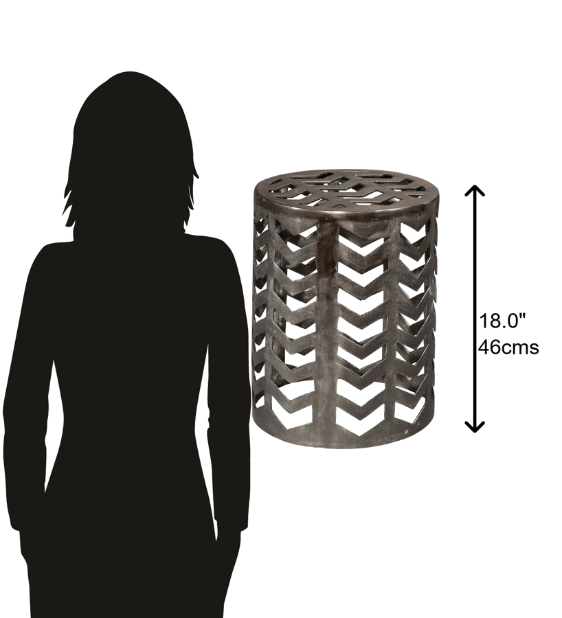 Hekman Furniture 27575 Metal Garden Stool/Table 27575