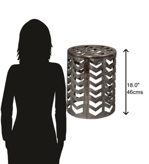 Hekman Furniture 27575 Metal Garden Stool/Table 27575