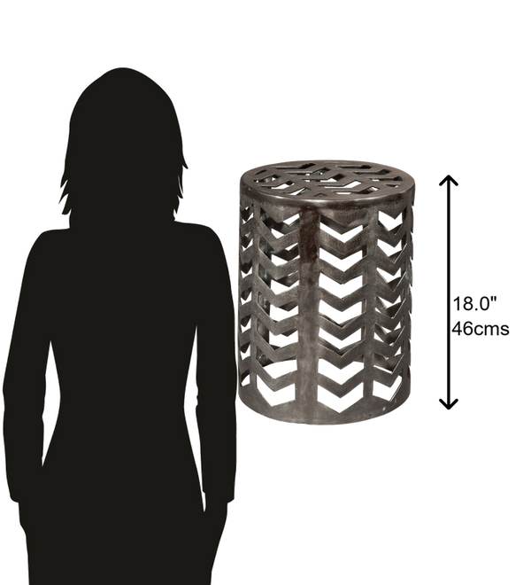 Hekman Furniture 27575 Metal Garden Stool/Table 27575