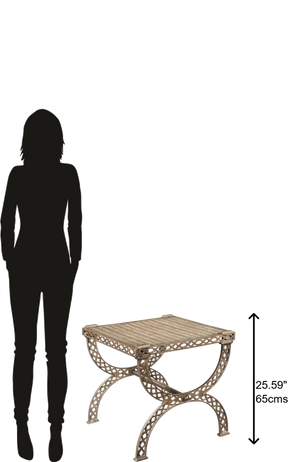 Hekman Furniture 27585 Almn Side Table 5-6955 27585