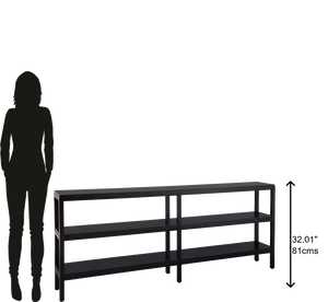 Hekman Furniture 27609 Sofa Table Black 27609