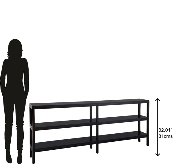 Hekman Furniture 27609 Sofa Table Black 27609