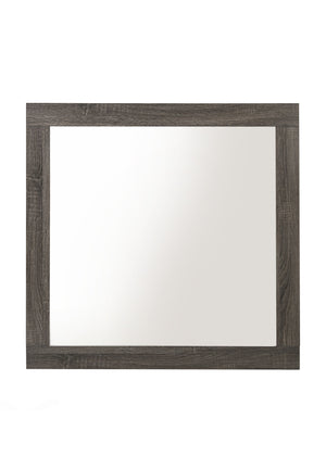 Avantika Transitional Mirror Fabric () • Rustic Gray Oak (Gray) 27674-ACME